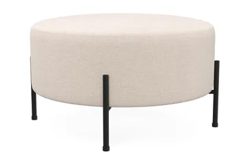 Menard Compact Sittpuff Rund 70 cm - Beige - Products - Möbler - Fåtölj & stolar - Pall & puff - Sittpuff
