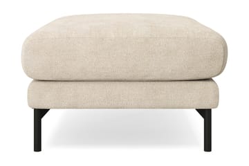 Menard Premium Fotpall i Chenille - Beige - Products - Möbler - Fåtölj & stolar - Pall & puff - Fotpallar