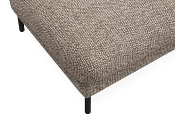 Menard Premium Fotpall i Chenille - Brun - Products - Möbler - Fåtölj & stolar - Pall & puff - Fotpallar