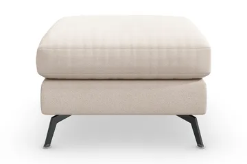 Ocean Lyx Fotpall - Beige/Svart - Products - Möbler - Fåtölj & stolar - Pall & puff - Fotpallar