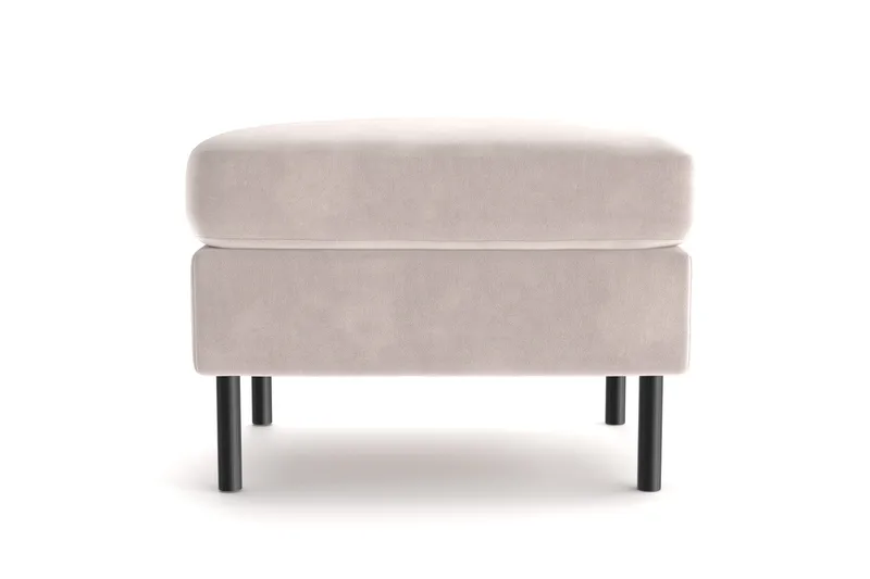 Peppe Fotpall - Beige - Products - Möbler - Fåtölj & stolar - Pall & puff - Fotpallar