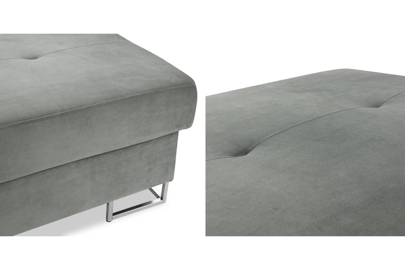 Reginia Fotpall 104 cm - Beige - Products - Möbler - Fåtölj & stolar - Pall & puff - Fotpallar