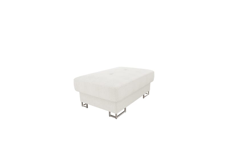 Reginia Fotpall 104 cm, Vit