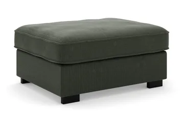 Rossita Fotpall i Manchester - Mörkgrön - Products - Möbler - Fåtölj & stolar - Pall & puff - Fotpallar