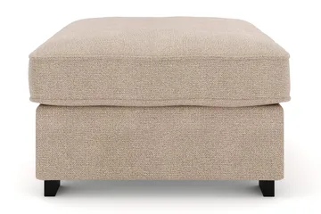Rossita Fotpall i Tyg - Beige - Products - Möbler - Fåtölj & stolar - Pall & puff - Fotpallar