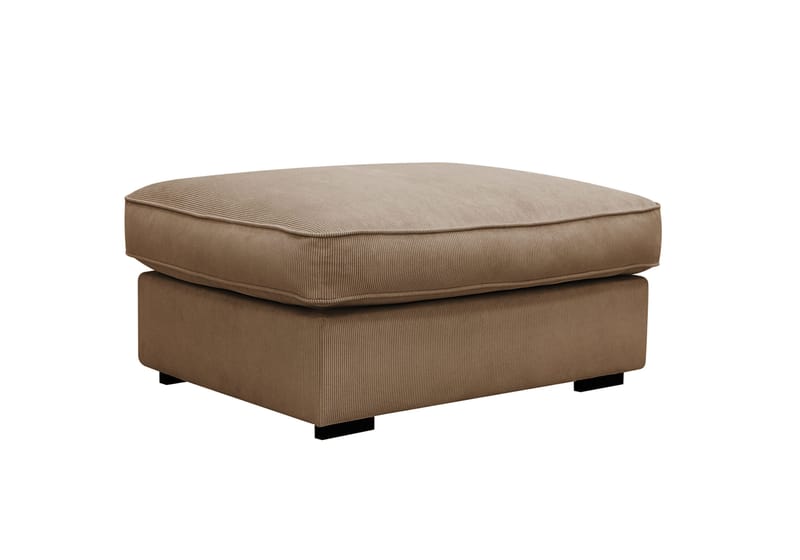 Rossita lyx Fotpall - Brun Manchester - Products - Möbler - Fåtölj & stolar - Pall & puff - Fotpallar