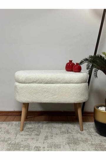 Heba Sittpuff med förvaring 60 cm - Products - Möbler - Fåtölj & stolar - Pall & puff - Sittpuff