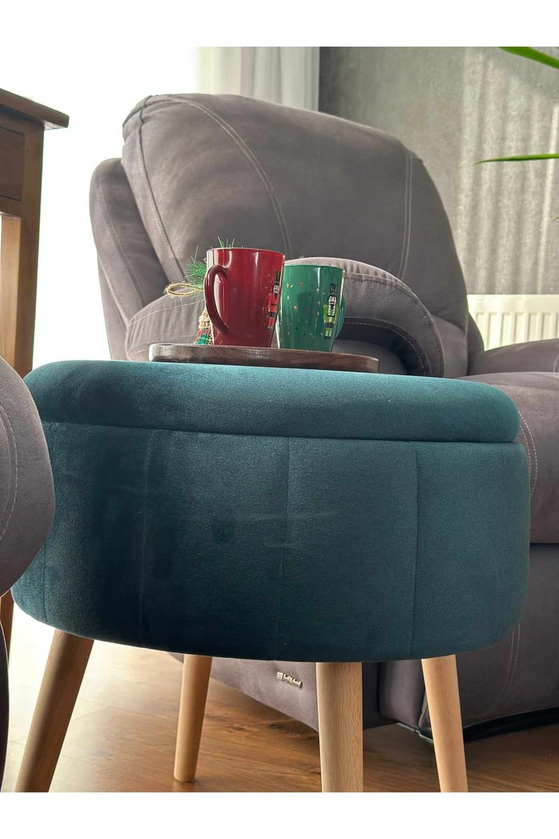 Retzow Sittpuff med förvaring 45 cm - Products - Möbler - Fåtölj & stolar - Pall & puff - Sittpuff