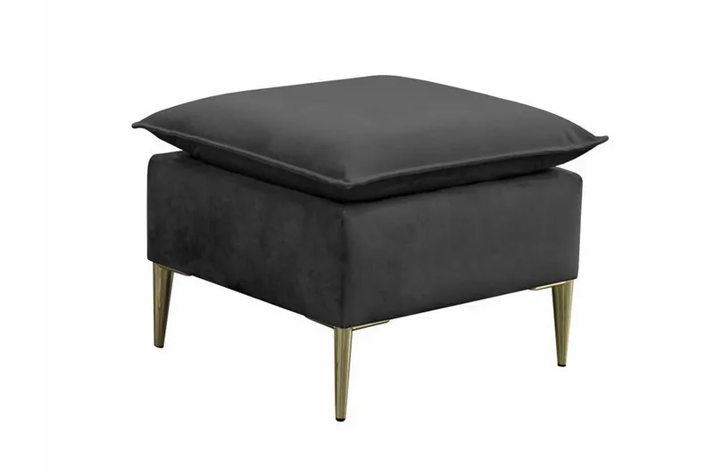 Staffin Fotpall 50 cm Dark grey