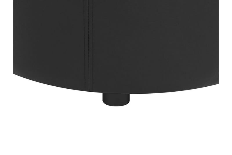 Syosset Fotpall med Förvaring - Svart - Products - Möbler - Fåtölj & stolar - Pall & puff - Fotpallar