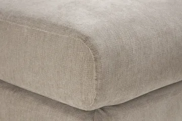 Trend Lyx Fotpall - Beige/Ek - Products - Möbler - Fåtölj & stolar - Pall & puff - Fotpallar