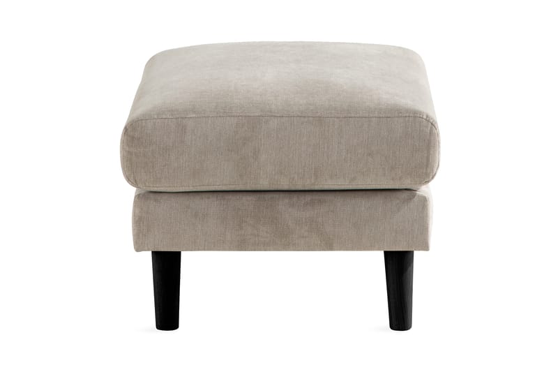 Trend Lyx Fotpall - Beige/Svart - Products - Möbler - Fåtölj & stolar - Pall & puff - Fotpallar