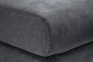 Trend Lyx Fotpall - Mörkgrå/Ek - Products - Möbler - Fåtölj & stolar - Pall & puff - Fotpallar