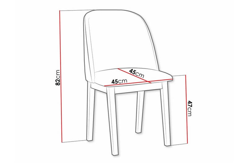 Patrickswell Matstol - Brun - Products - Möbler - Fåtölj & stolar - Matstol & köksstol