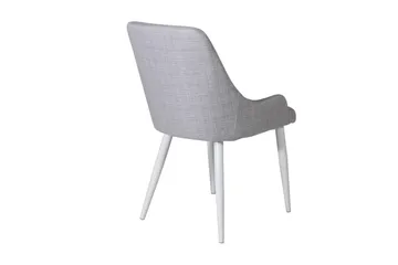 Plaza Matstol - Grå/Vit - Products - Möbler - Fåtölj & stolar - Matstol & köksstol