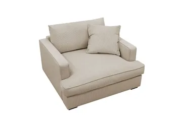Rossita lyx Extra djup Fåtölj - Greige Manchester - Products - Möbler - Fåtölj & stolar - Fåtölj