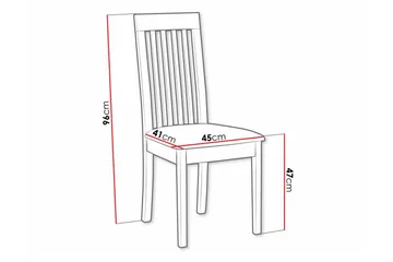 Rowden Matstol - Ljusbrun - Products - Möbler - Fåtölj & stolar - Matstol & köksstol