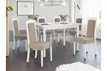 Rowden Matstol - Vit - Products - Möbler - Fåtölj & stolar - Matstol & köksstol