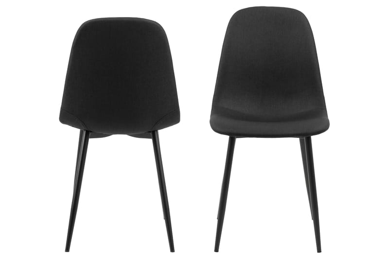 Salaman Matstol - Svart - Products - Möbler - Fåtölj & stolar - Matstol & köksstol