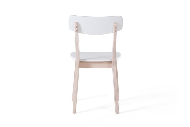 Santos Stol Set Om 2 St - Vit - Products - Möbler - Fåtölj & stolar - Matstol & köksstol