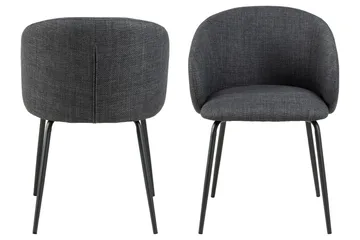 Sarad Karmstol - Grå - Products - Möbler - Fåtölj & stolar - Karmstol