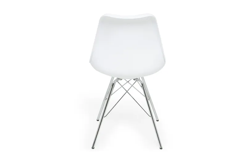 Shell Matstol Konstläder - Pu/Krom - Products - Möbler - Fåtölj & stolar - Matstol & köksstol