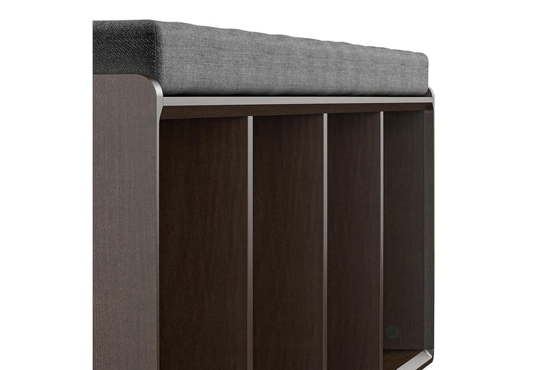 Brittany Sittbänk 118 cm Brun - Novogratz - Products - Möbler - Fåtölj & stolar - Sittbänk