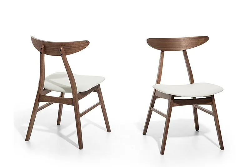 Tiadra Stol 2-Pack - Vit - Products - Möbler - Fåtölj & stolar - Matstol & köksstol