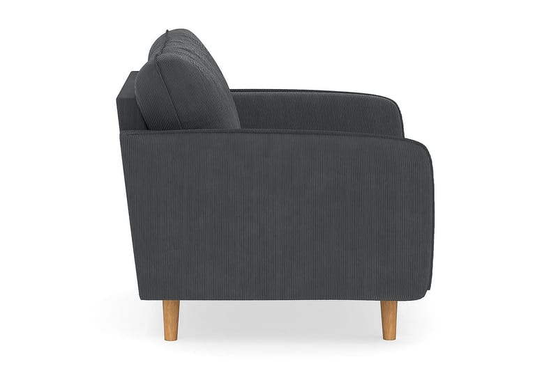 Trend Lyx Fåtölj - Mörkgrå Manchester - Products - Möbler - Fåtölj & stolar - Fåtölj