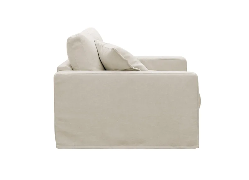 Valencia Extra Djup Fåtölj med avtagbar och tvättbar klädsel - Beige - Products - Möbler - Fåtölj & stolar - Fåtölj