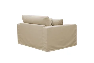 Valencia Extra Djup Fåtölj med avtagbar och tvättbar klädsel - Beige - Products - Möbler - Fåtölj & stolar - Fåtölj
