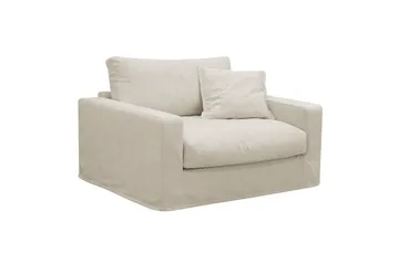 Valencia Extra Djup Fåtölj med avtagbar och tvättbar klädsel - Beige - Products - Möbler - Fåtölj & stolar - Fåtölj