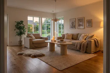 Valencia Extra Djup Fåtölj med avtagbar och tvättbar klädsel - Beige - Products - Möbler - Fåtölj & stolar - Fåtölj