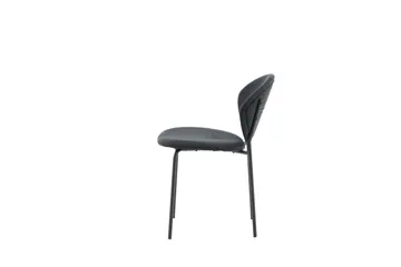 Vault Matstol - Svart - Products - Möbler - Fåtölj & stolar - Matstol & köksstol