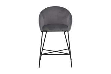 Velvet Barstol - Mörkgrå - Products - Möbler - Fåtölj & stolar - Barstol & barpall