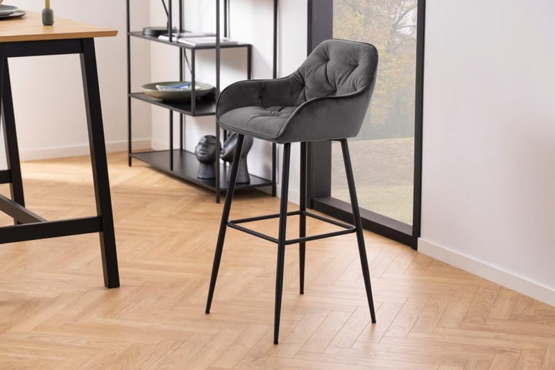 Zabinka Barstol 104 cm - Grå - Products - Möbler - Fåtölj & stolar - Barstol & barpall