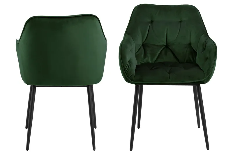 Zabinka Karmstol - Grön - Products - Möbler - Fåtölj & stolar - Karmstol