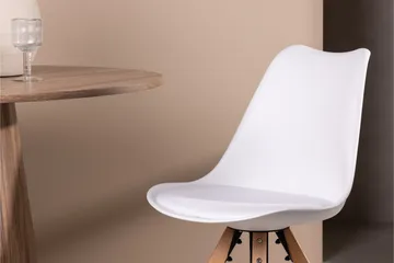 Zeno Matstol - Vit - Products - Möbler - Fåtölj & stolar - Matstol & köksstol