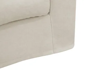 Valencia Extra Djup 5-sits Soffa med avtagbar och tvättbar klädsel - Beige - Products - Möbler - Soffa