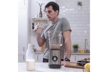 Kannmixer Black+Decker 800W 1.5L Borstat Stål - Grå - Products - Servering & matlagning - Köksmaskin - Blanda & hacka - Blender