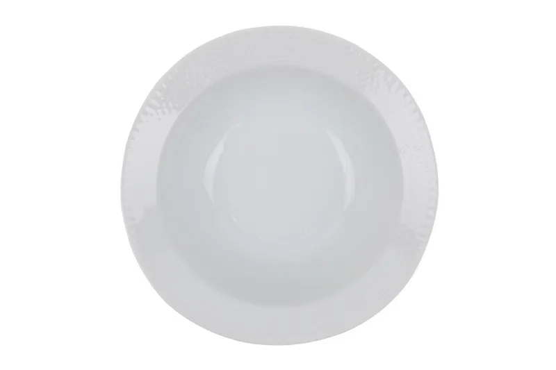 Adine Middagsservis 24 Delar Porslin - Vit - Products - Servering & matlagning - Porslin