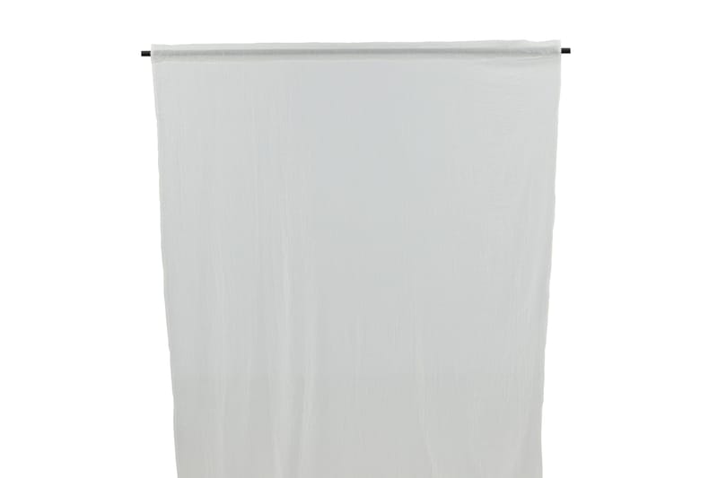 Elena Gardin 135x240 cm - Vit - Products - Textil & mattor - Gardiner - Gardinlängder - Kanallängd