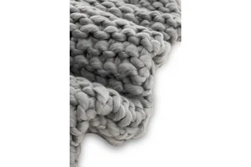 Kate Pläd 130x170 cm - Ljusgrå - Products - Textil & mattor - Filt & pläd