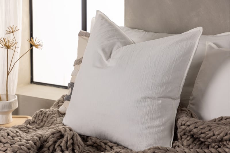 Ronja Kuddfodral - Vit - Products - Textil & mattor - Kudde & kuddfodral - Kuddfodral