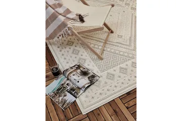 Hampton Flatvävd Matta 240x340 cm Rektangulär - Creme - Products - Textil & mattor - Matta - Flatvävd matta