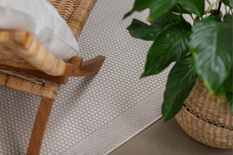 Miami Flatvävd Matta 160x230 cm - Vit - Products - Textil & mattor - Matta - Flatvävd matta