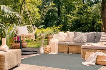 Miami Flatvävd Matta 240x340 cm - Grön - Products - Textil & mattor - Matta - Flatvävd matta