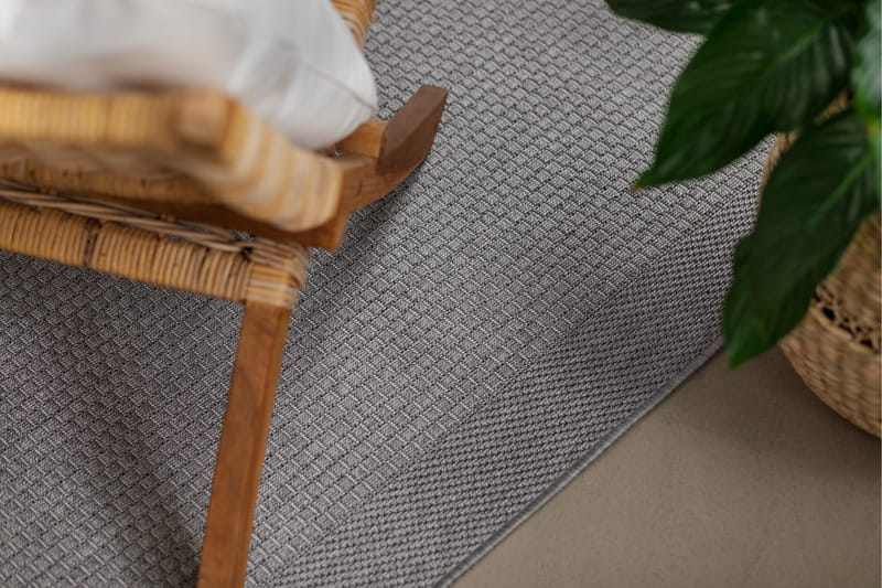 Miami Flatvävd Matta 80x150 cm - Grå - Products - Textil & mattor - Matta - Flatvävd matta