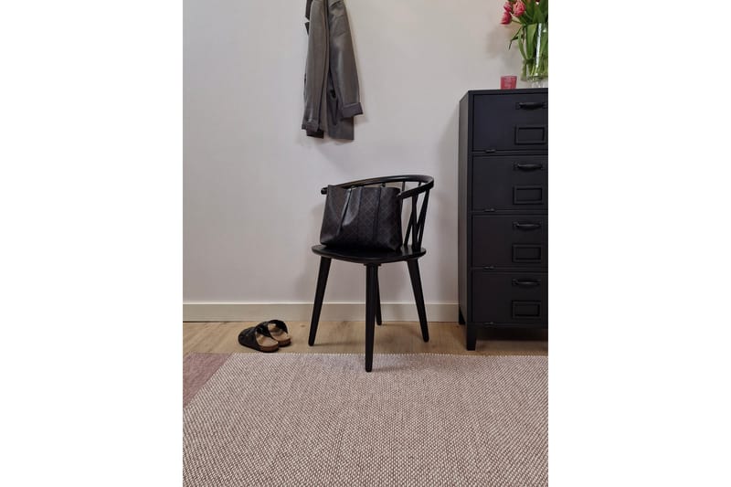 Alva Bomullsmatta 240x240 cm Kvadratisk - Rosa - Products - Textil & mattor - Matta - Modern matta - Bomullsmatta