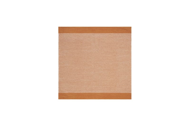 Alva Bomullsmatta 300x300 cm Kvadratisk - Orange - Products - Textil & mattor - Matta - Modern matta - Bomullsmatta